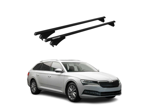 Krovni nosači SKODA SUPERB KOMBI 2015-2023 | aluminij | Molydon