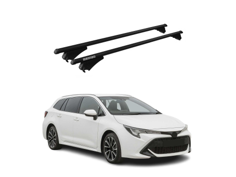 Krovni nosači TOYOTA AURIS E210 2018-2023 | aluminij | Molydon