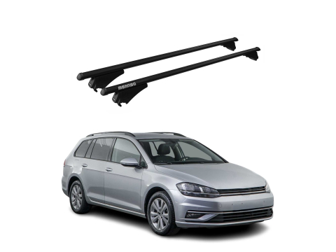 Krovni nosači VW GOLF VII 2013-2019 | aluminij | Molydon