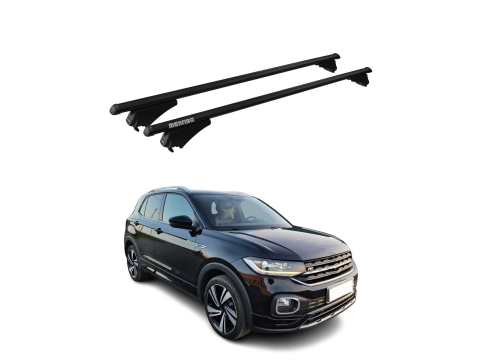 Krovni nosači VW T-CROSS 2018-2023 | aluminij | Molydon