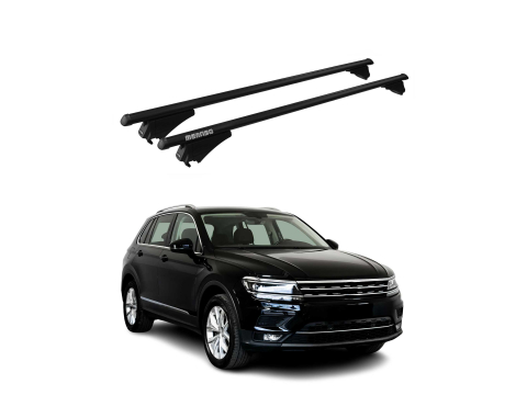 Krovni nosači VW TIGUAN II 2016-2024 | aluminij | Molydon