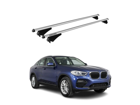 Krovni nosači BMW X4 G02 2018-2023 | aluminij | Molydon