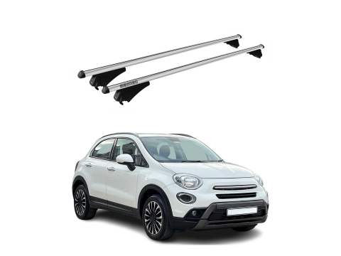 Krovni nosači FIAT 500X 2015-2024 | aluminij | Molydon
