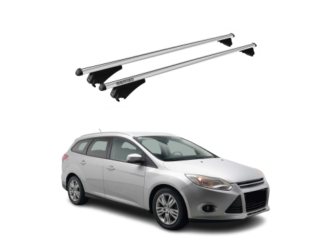 Krovni nosači FORD FOCUS III SW 2011-2018 | aluminij | Molydon