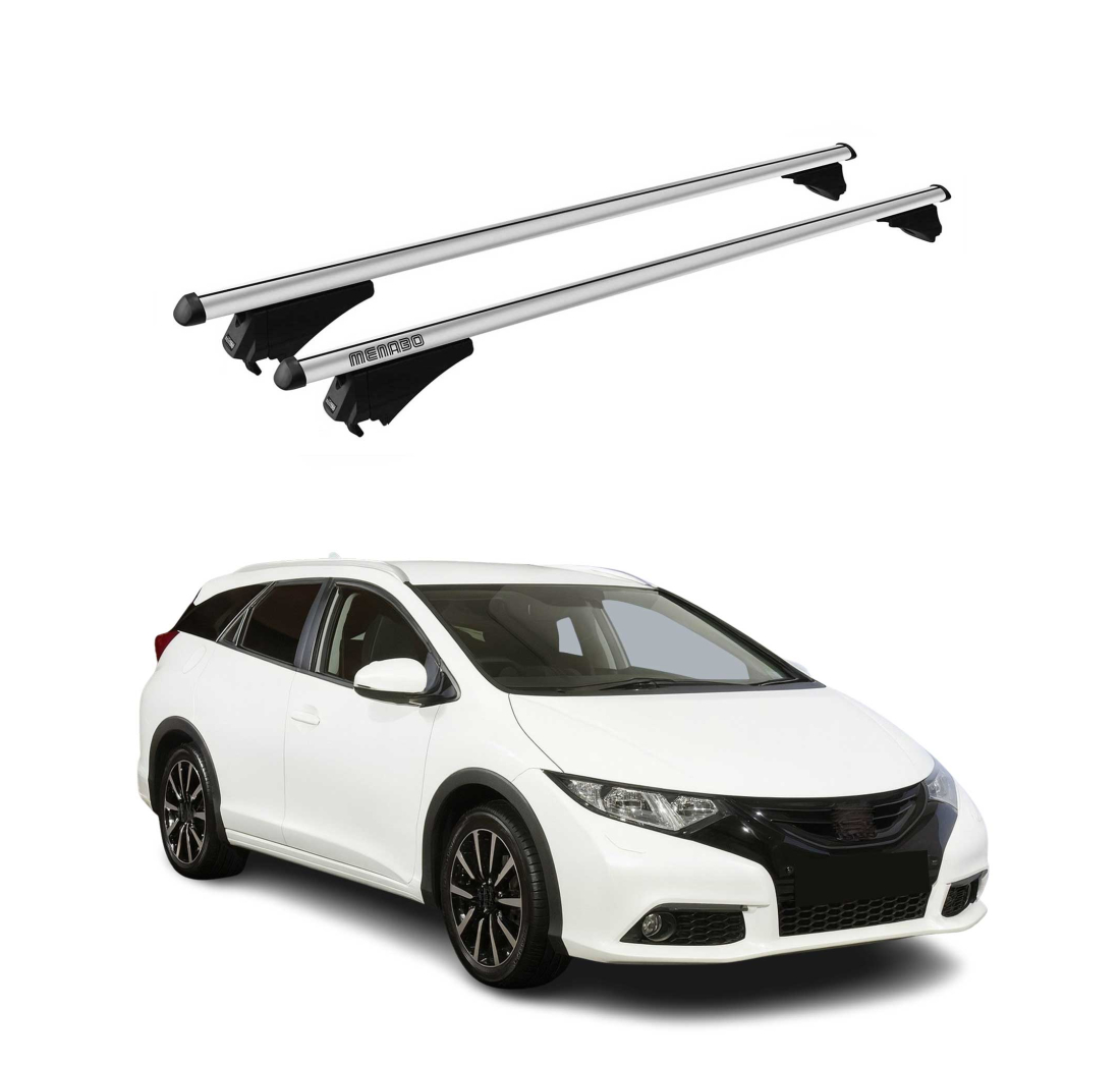 Krovni nosači HONDA CIVIC TOURER 2013-2015 | aluminij | Molydon