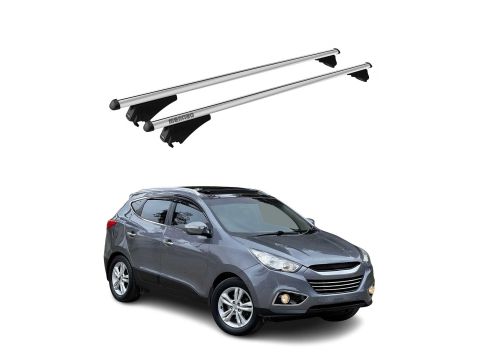 Krovni nosači HYUNDAI IX35 2009-2015 | aluminij | Molydon