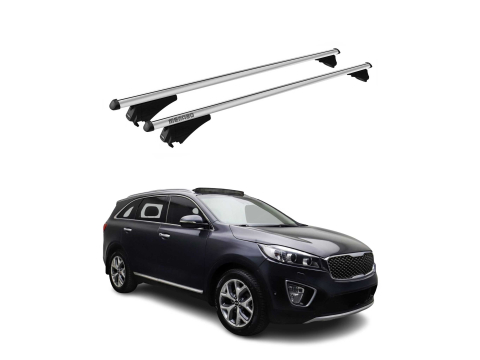 Krovni nosači KIA SORENTO III 2014-2018 | aluminij | Molydon