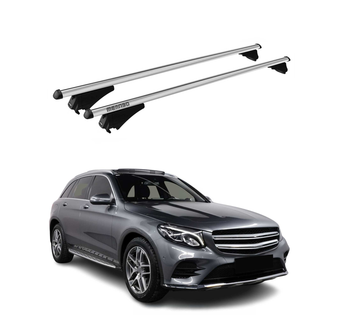 Krovni nosači MERCEDES GLC X253 2015-2020 | aluminij | Molydon