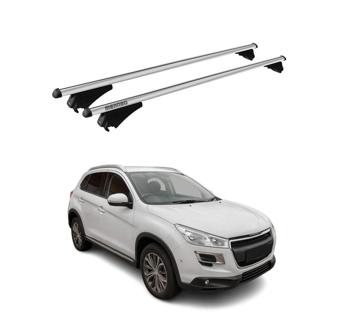 Krovni nosači PEUGEOT 4008 2012-2017 | aluminij | Molydon