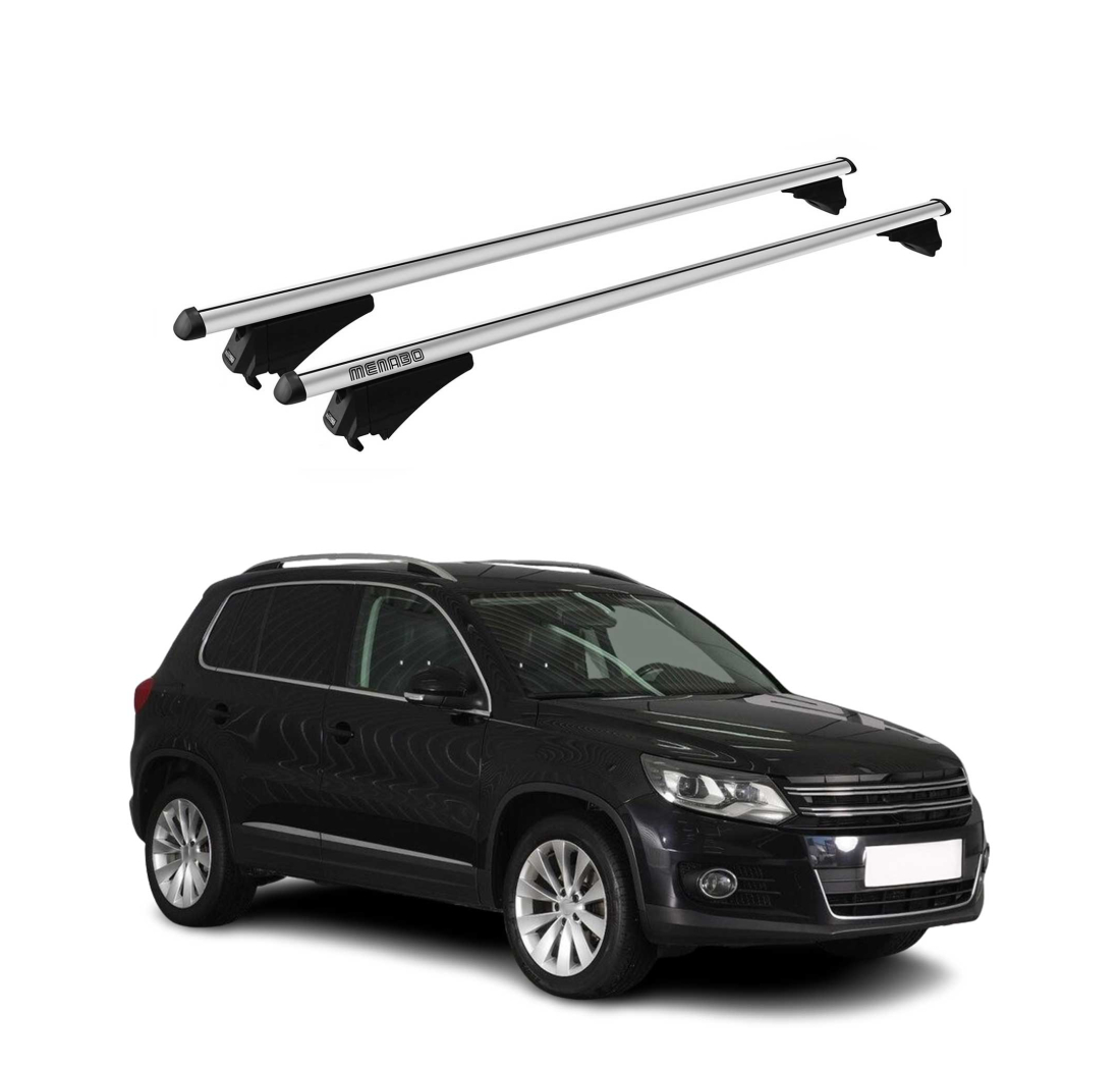 Krovni nosači VW TIGUAN CROSS 5N 2014-2017 | aluminij | Molydon