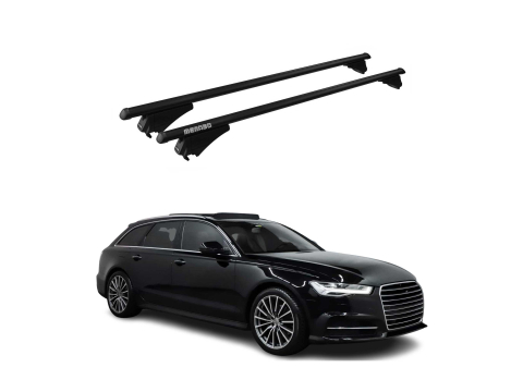 Krovni nosači AUDI A6 4G AVANT ALLROAD C7 4GH 4GJ 2015-2018 | aluminij | Molydon