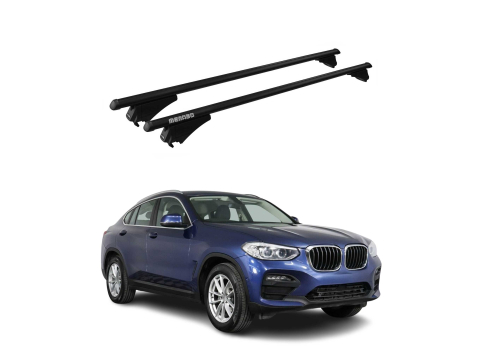 Krovni nosači BMW X4 G02 2018-2024 | aluminij | Molydon