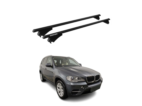 Krovni nosači BMW X5 E70 2006-2013 | aluminij | Molydon