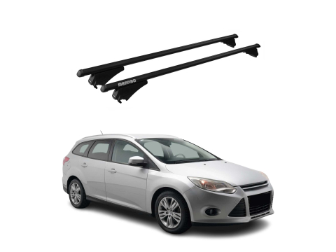 Krovni nosači FORD FOCUS III SW 2011-2018 | aluminij | Molydon
