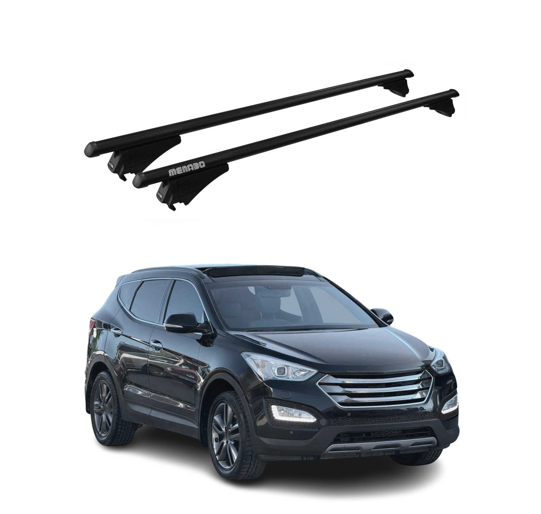 Krovni nosači HYUNDAI SANTA FE 2013-2018 | aluminij | Molydon