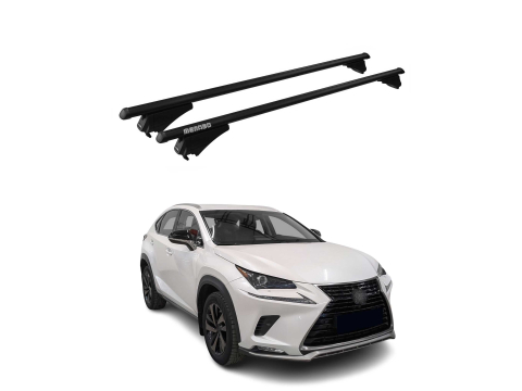 Krovni nosači LEXUS NX AZ10 2014-2021 | aluminij | Molydon