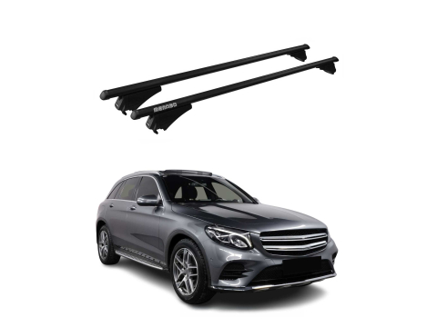 Krovni nosači MERCEDES GLC X253 2015-2020 | aluminij | Molydon