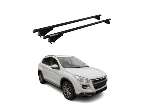 Krovni nosači PEUGEOT 4008 2012-2017 | aluminij | Molydon