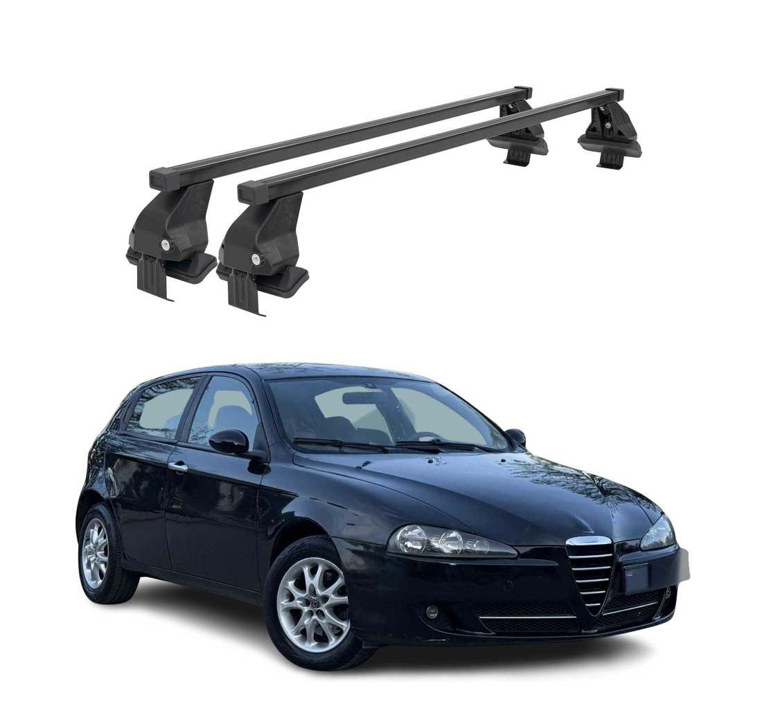 Krovni nosači ALFA ROMEO 147 3-DOOR 2000-2010 | čelik | Molydon