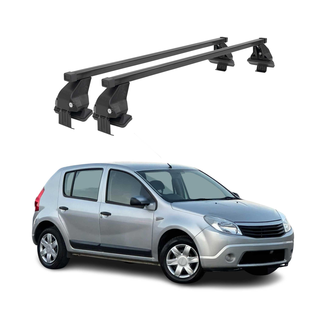 Krovni nosači DACIA SANDERO 2008-2012 | čelik | Molydon
