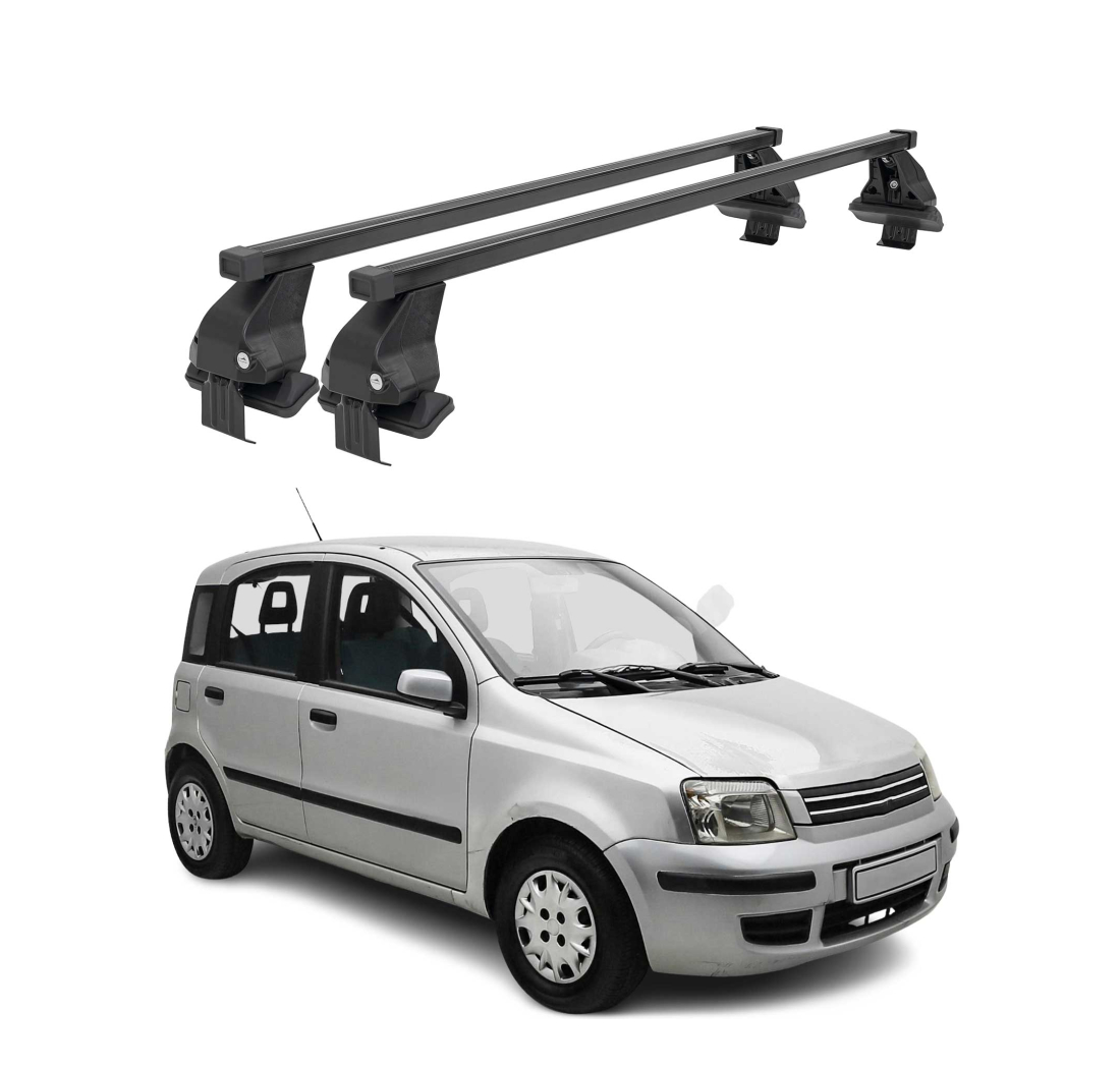 Krovni nosači FIAT PANDA 2003-2012 | čelik | Molydon