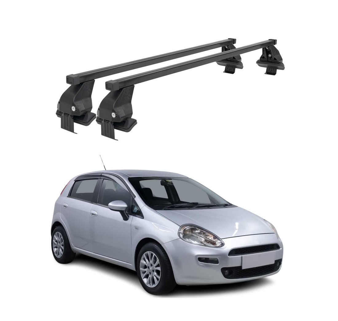 Krovni nosači FIAT PUNTO EVO 2008-2012 | čelik | Molydon
