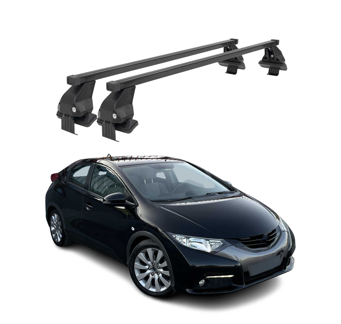 Krovni nosači HONDA CIVIC HB 2011-2015 | čelik | Molydon
