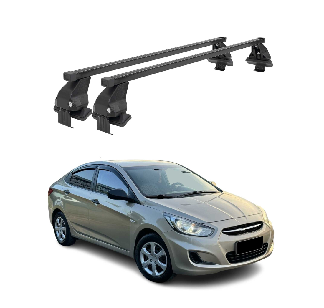 Krovni nosači HYUNDAI ACCENT IV SD 2011-2018 | čelik | Molydon