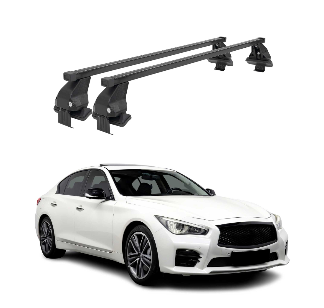 Krovni nosači INFINITI Q50 2013-2023 | čelik | Molydon