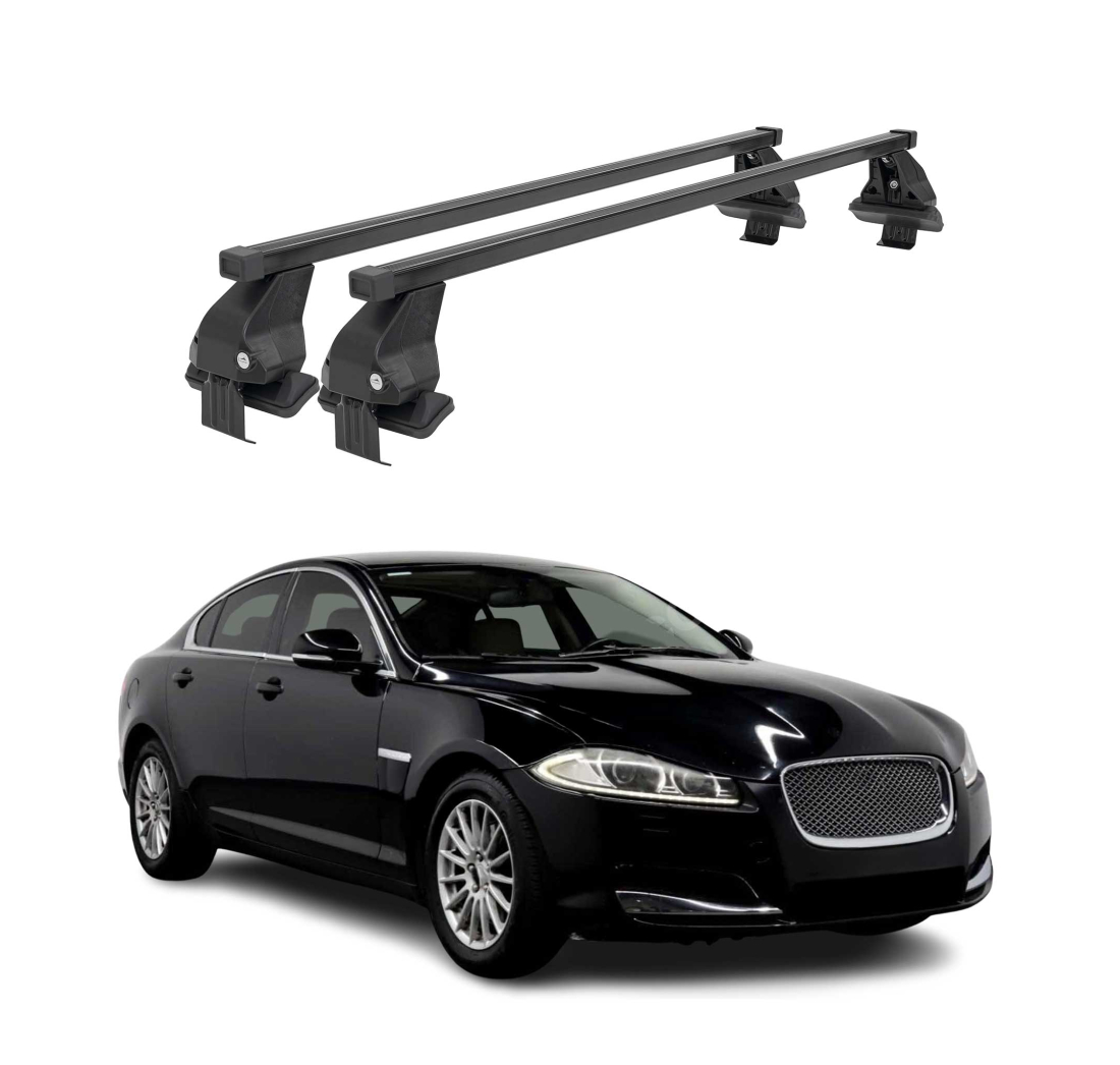 Krovni nosači JAGUAR XF X250 2008-2015 | čelik | Molydon