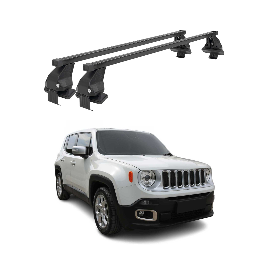 Krovni nosači JEEP RENEGADE 2014-2018 | čelik | Molydon