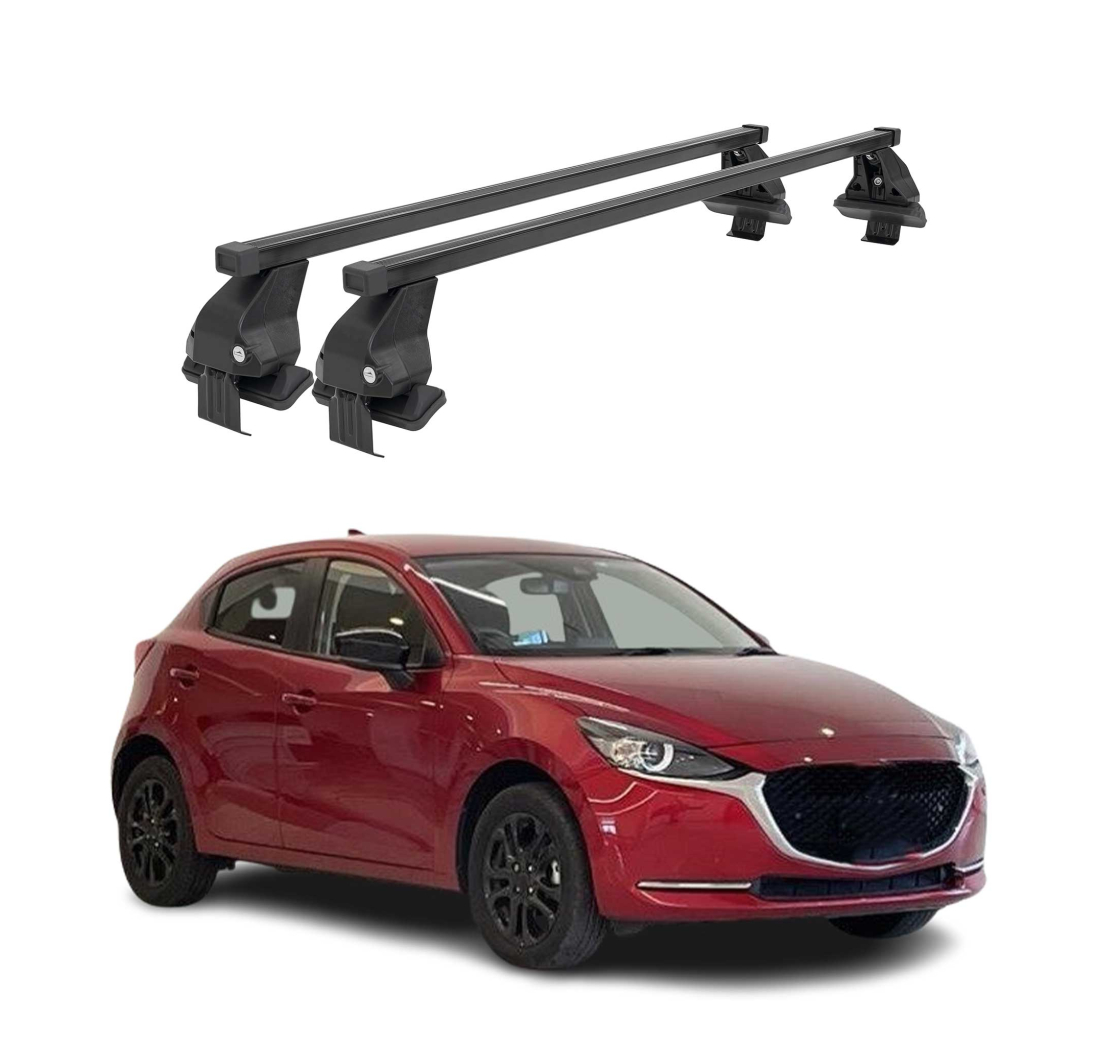 Krovni nosači MAZDA 2 2014-2020 | čelik | Molydon