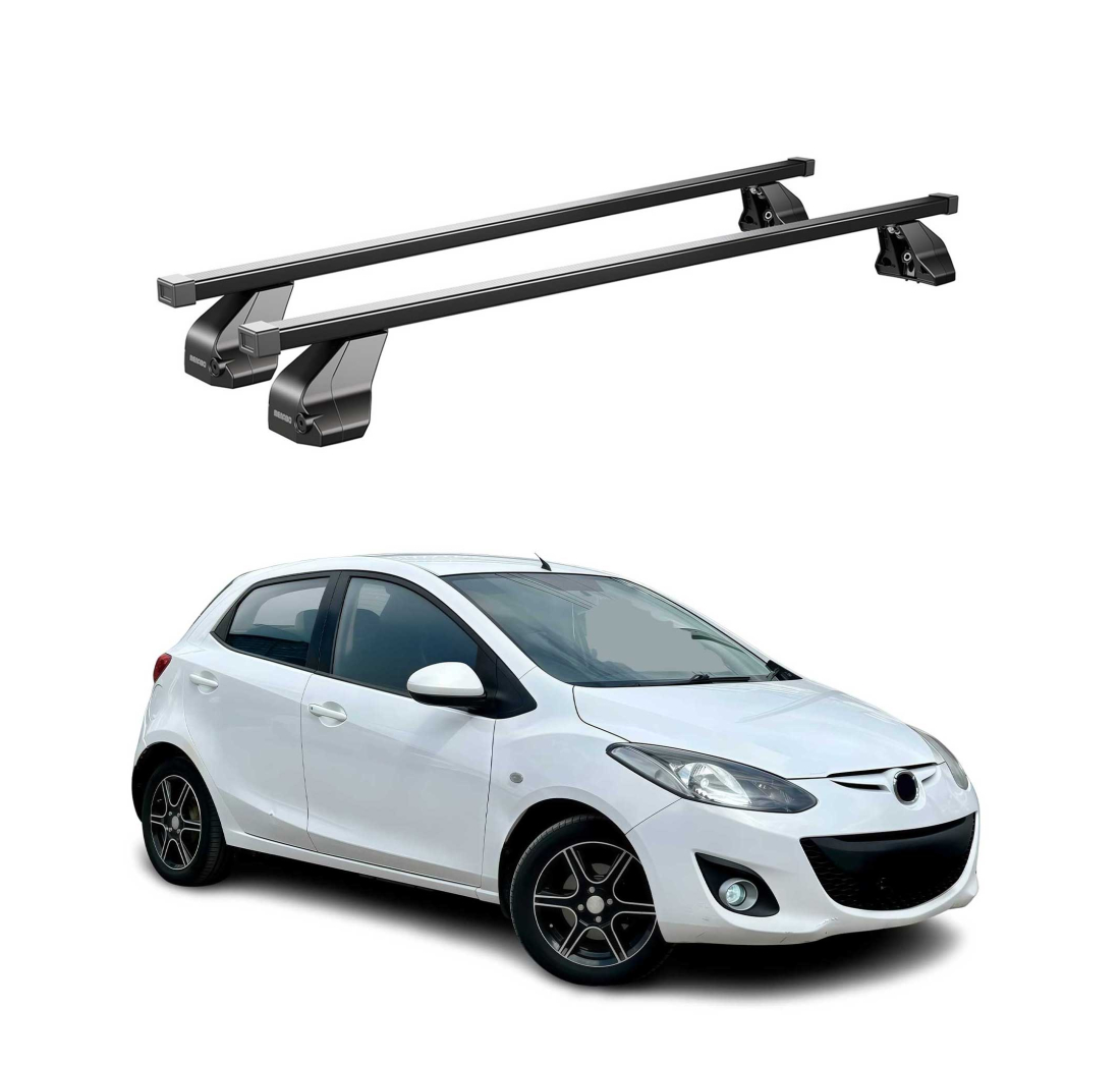 Krovni nosači MAZDA 2 2009-2013 | čelik | Molydon
