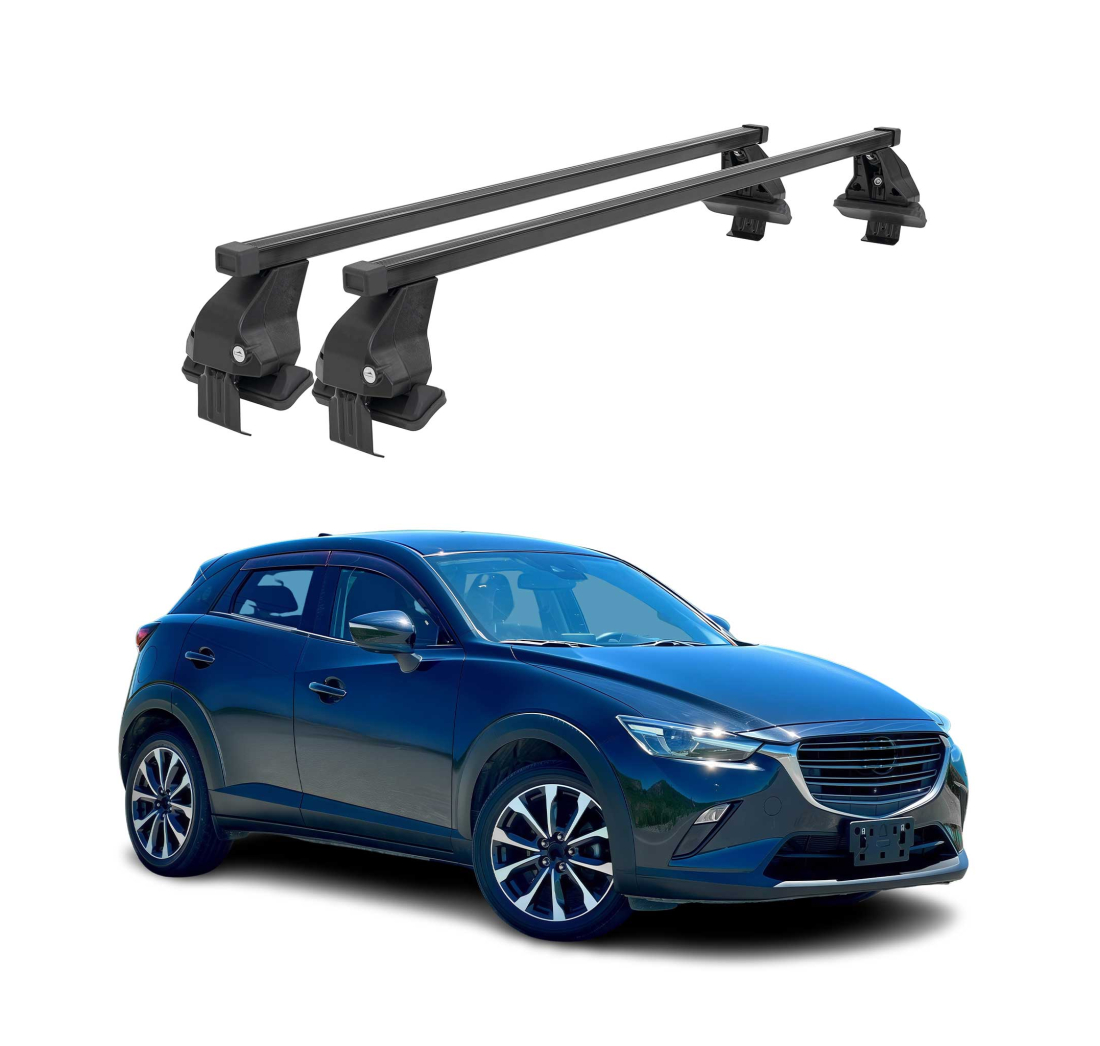 Krovni nosači MAZDA CX-3 2015-2023 | čelik | Molydon