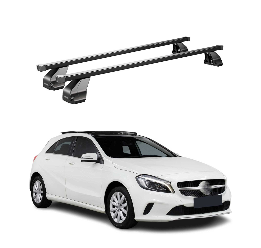 Krovni nosači MERCEDES A CLASS W176 2012-2018 | čelik | Molydon