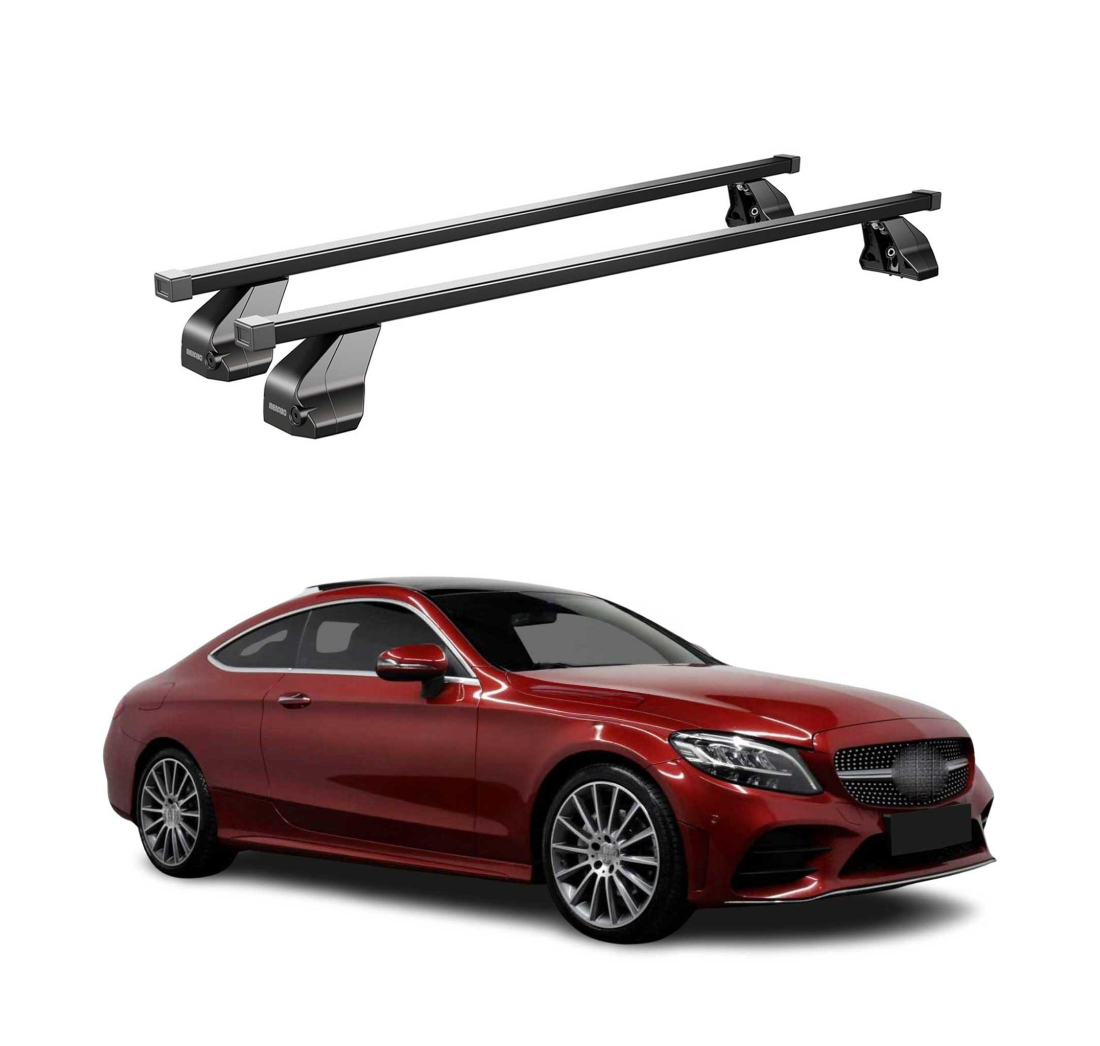 Krovni nosači MERCEDES C CLASS COUPE 2015-2023 | čelik | Molydon