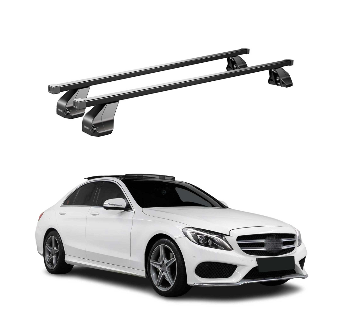 Krovni nosači MERCEDES C CLASS W205 2014-2018 | čelik | Molydon