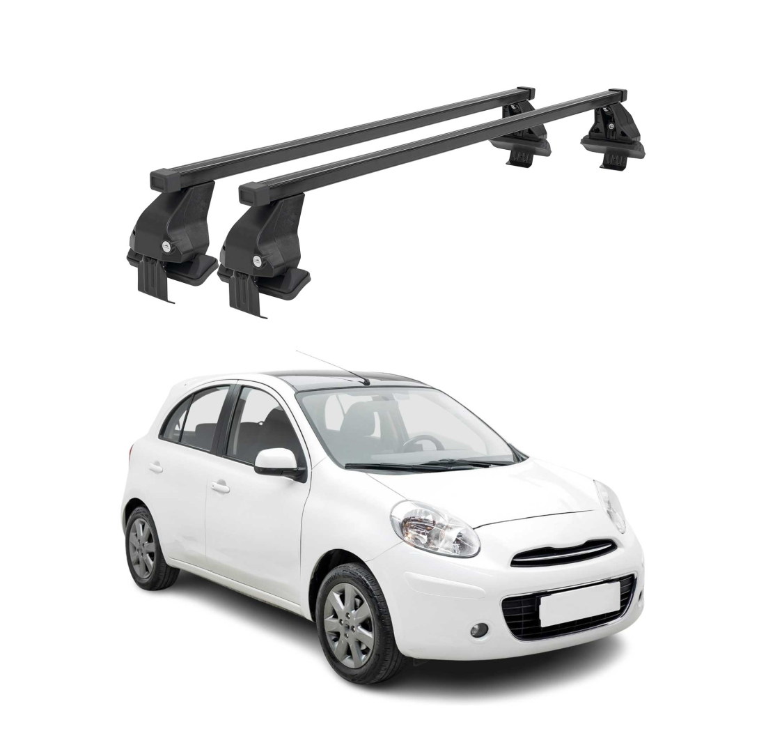 Krovni nosači NISSAN MICRA 2010-2017 | čelik | Molydon