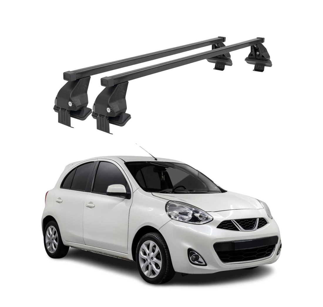 Krovni nosači NISSAN MICRA 2016-2023 | čelik | Molydon