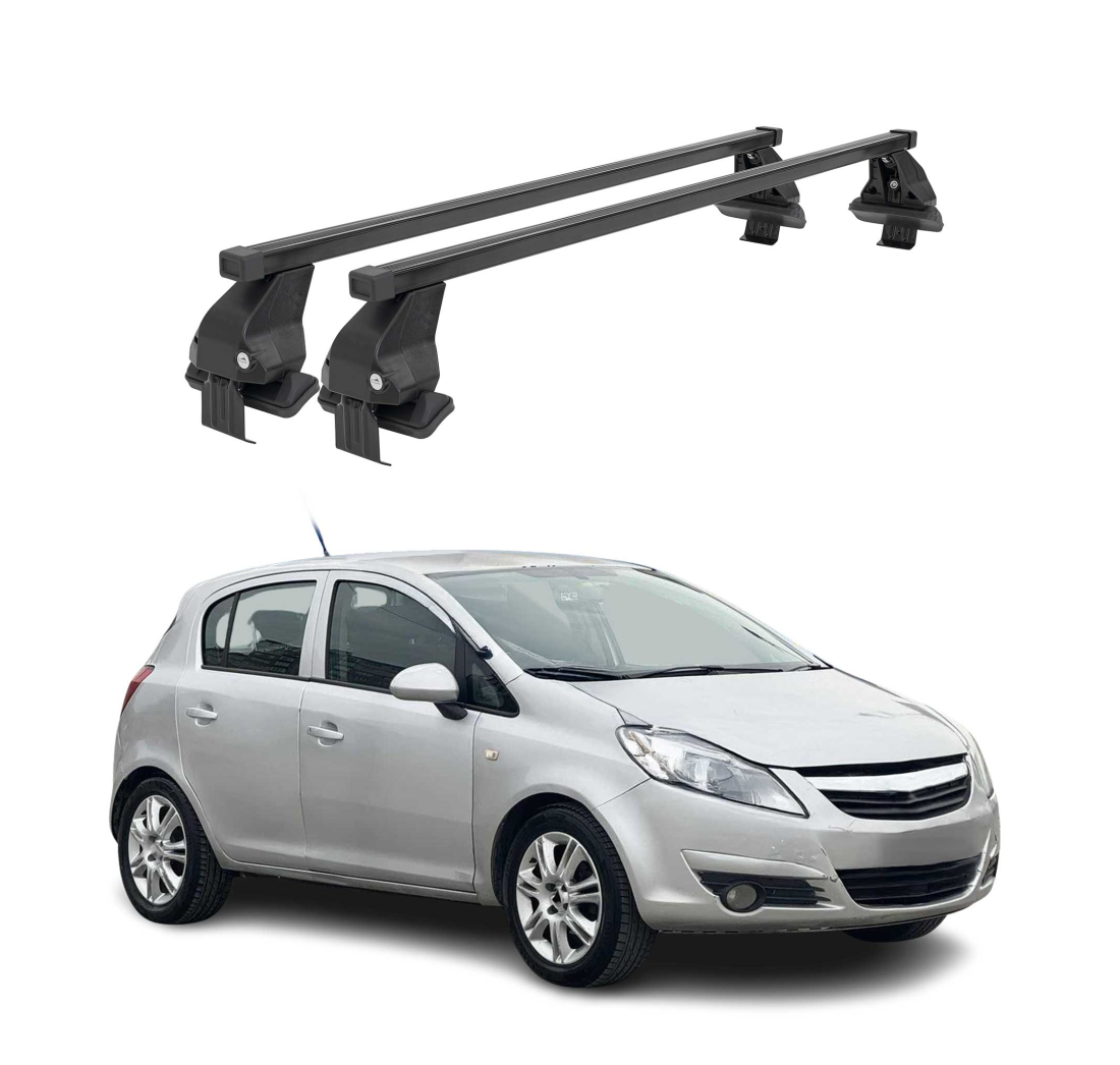 Krovni nosači OPEL CORSA D 2006-2010 | čelik | Molydon