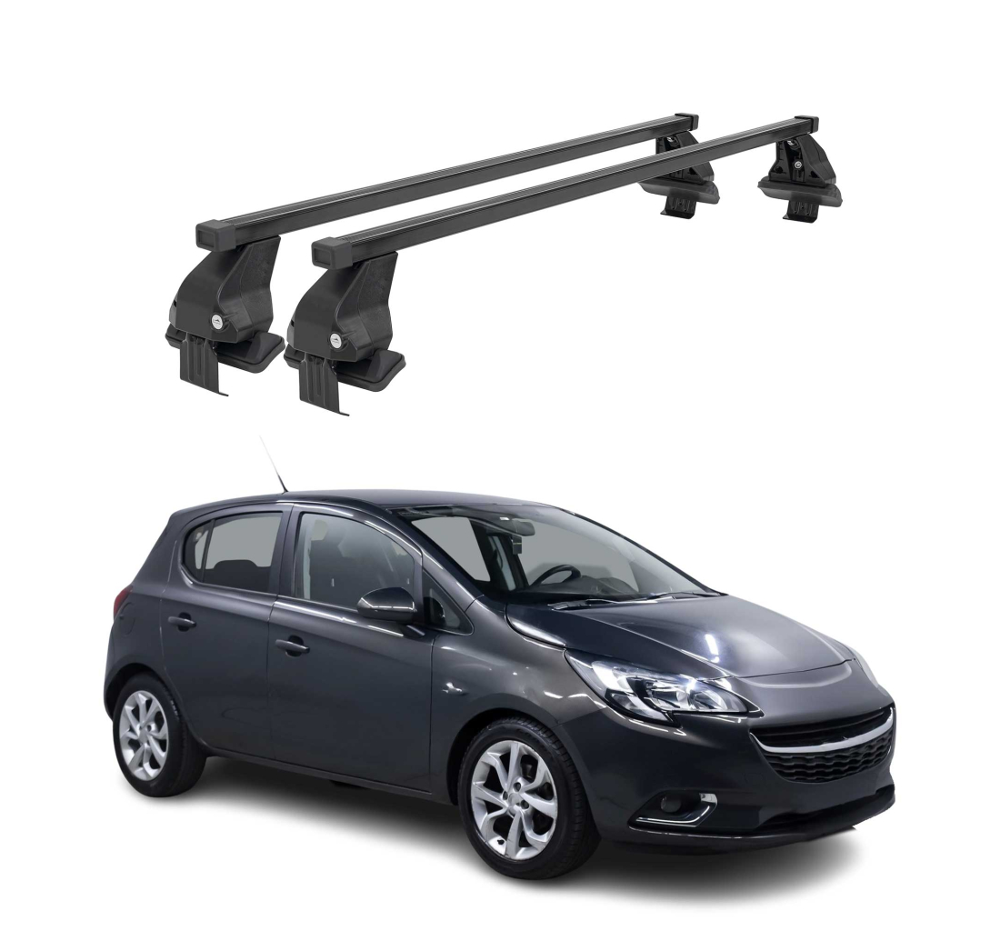 Krovni nosači OPEL CORSA 2014-2019 | čelik | Molydon