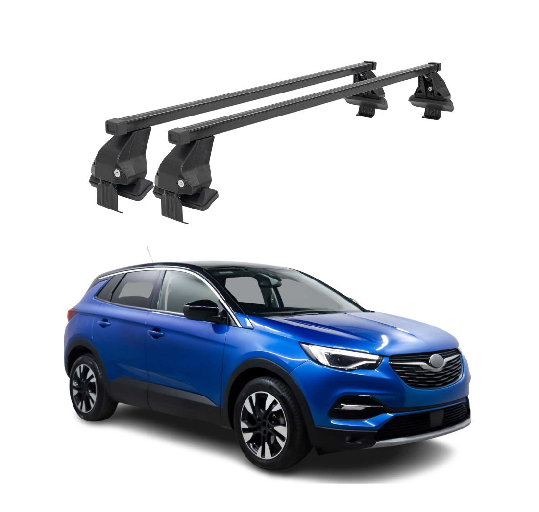 Krovni nosači OPEL GRANDLAND X 2017-2023 | čelik | Molydon