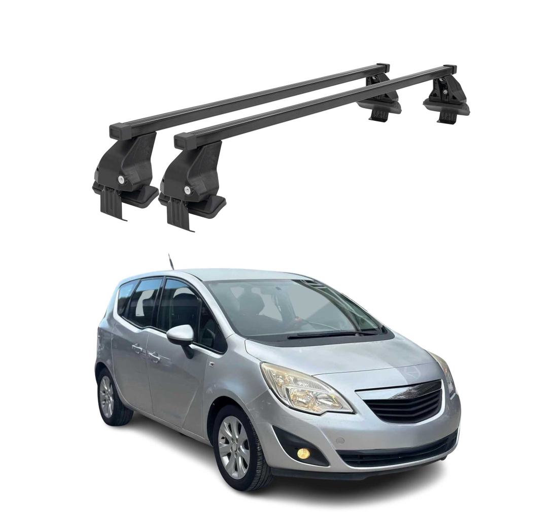 Krovni nosači OPEL MERIVA 2010-2017 | čelik | Molydon