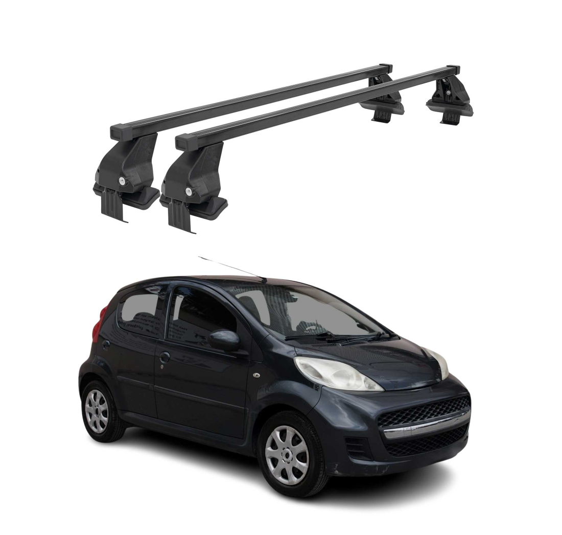 Krovni nosači PEUGEOT 107 2005-2014 | čelik | Molydon