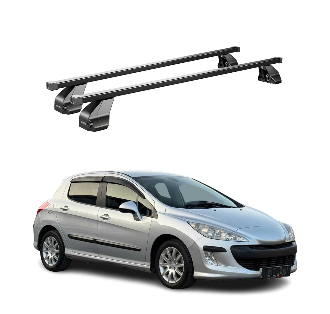 Krovni nosači PEUGEOT 308 2007-2014 | čelik | Molydon