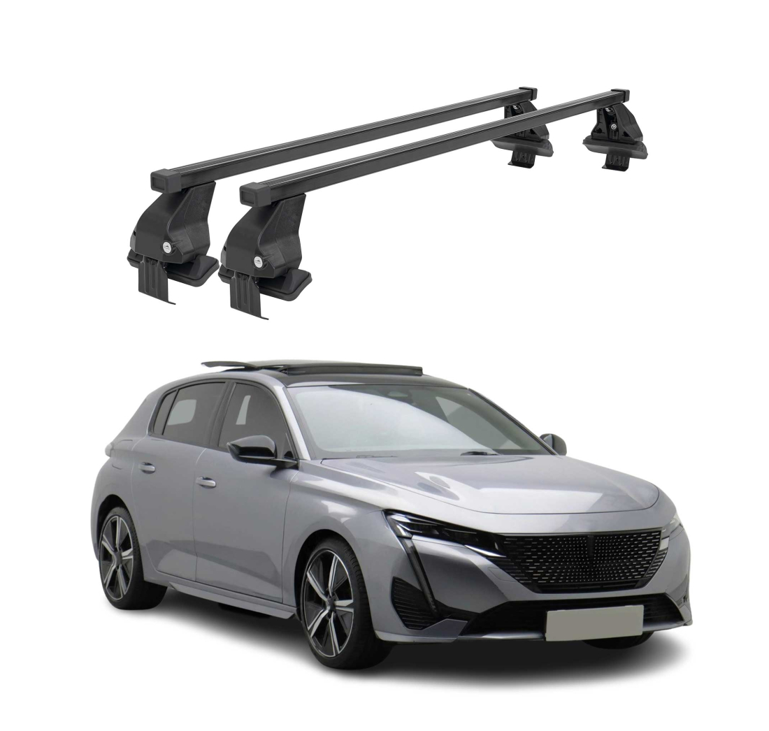 Krovni nosači PEUGEOT 308 2021-2023 | čelik | Molydon