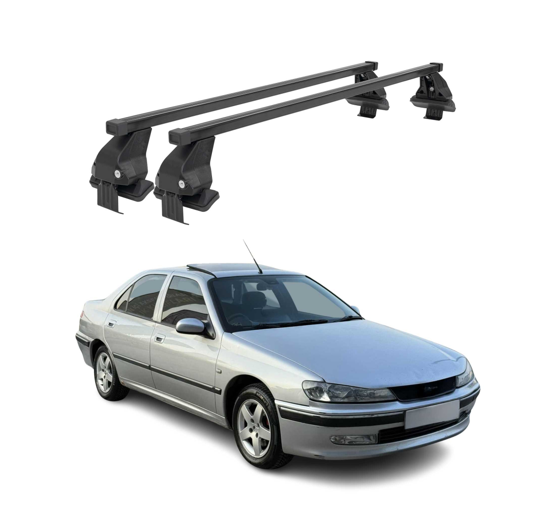 Krovni nosači PEUGEOT 406 1995-2005 | čelik | Molydon