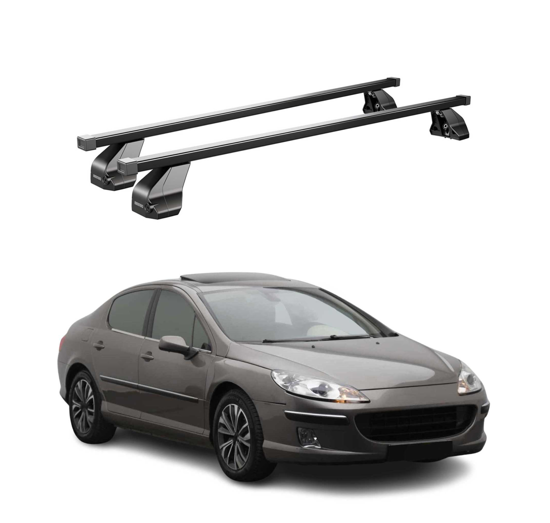 Krovni nosači PEUGEOT 407 2004-2011 | čelik | Molydon