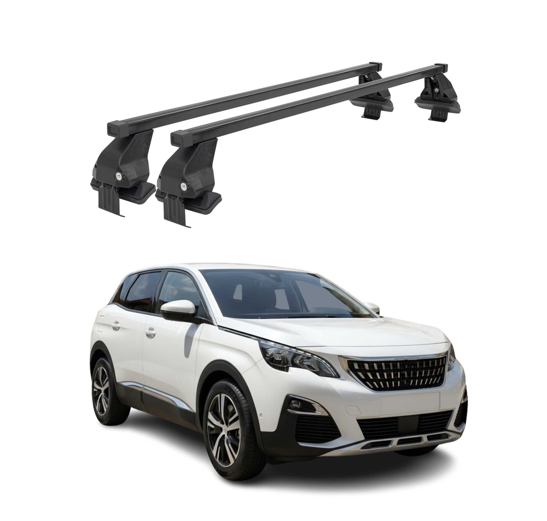 Krovni nosači PEUGEOT 3008 2016-2020 | čelik | Molydon