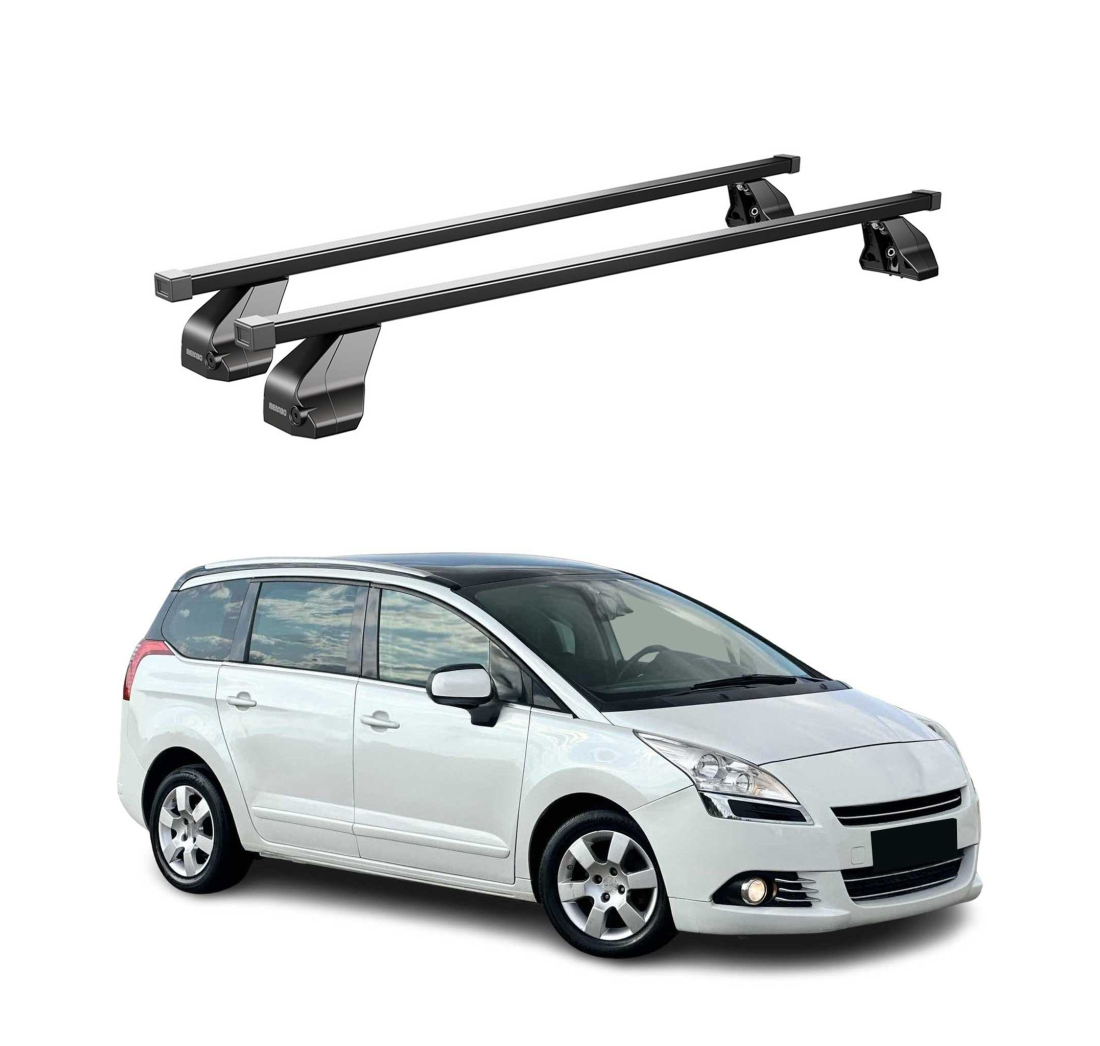 Krovni nosači PEUGEOT 5008 2009-2017 | čelik | Molydon